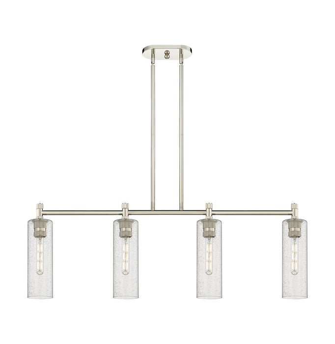Innovations 434-4I-PN-G434-12SDY LED Island Pendant, Polished Nickel