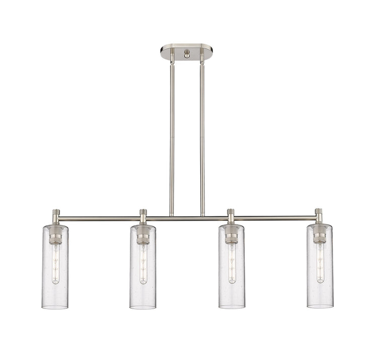 Innovations 434-4I-SN-G434-12SDY LED Island Pendant, Satin Nickel