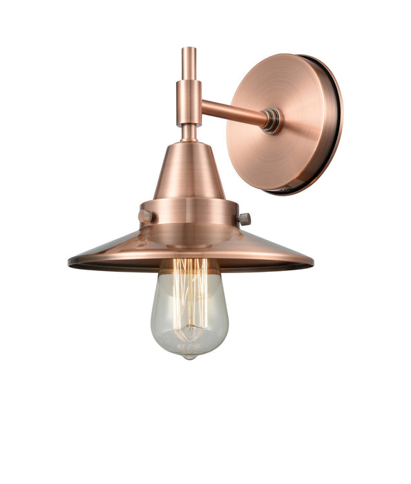 Innovations 447-1W-AC-M3-AC One Light Wall Sconce, Antique Copper
