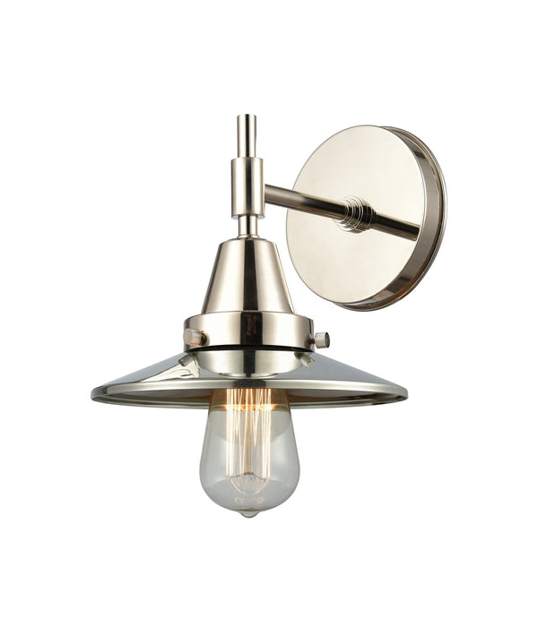 Innovations 447-1W-PN-M1-PN One Light Wall Sconce, Polished Nickel