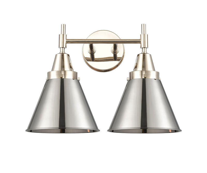 Innovations 447-2W-PN-M13-PN Two Light Bath Vanity, Polished Nickel