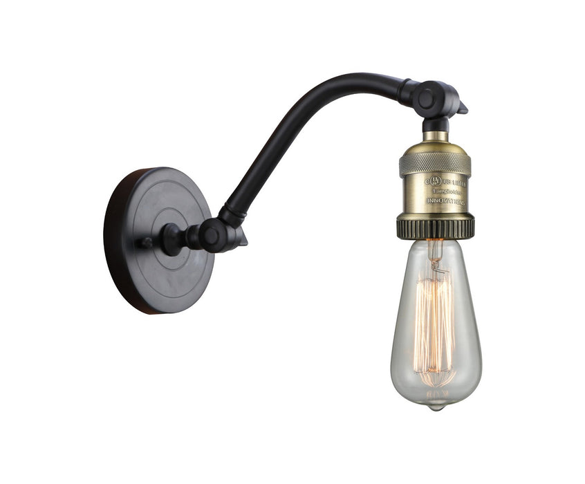 Innovations 515-1W-BAB One Light Wall Sconce, Black Antique Brass