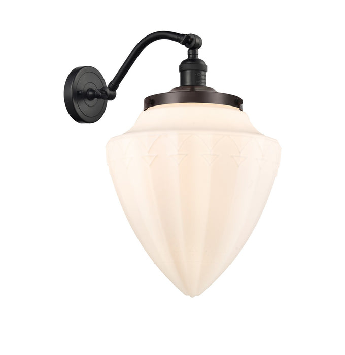 Innovations 515-1W-OB-G661-12 One Light Wall Sconce, Oil Rubbed Bronze
