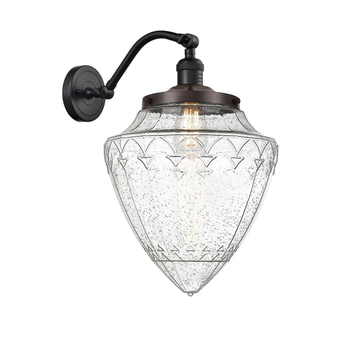 Innovations 515-1W-OB-G664-12 One Light Wall Sconce, Oil Rubbed Bronze