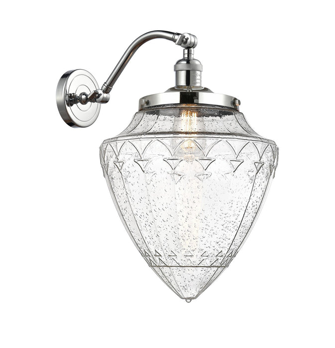 Innovations 515-1W-PC-G664-12 One Light Wall Sconce, Polished Chrome
