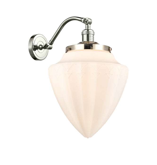 Innovations 515-1W-PN-G661-12 One Light Wall Sconce, Polished Nickel