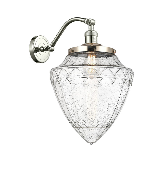 Innovations 515-1W-PN-G664-12 One Light Wall Sconce, Polished Nickel
