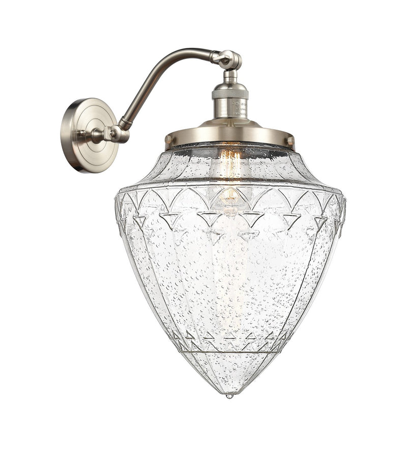Innovations 515-1W-SN-G664-12 One Light Wall Sconce, Brushed Satin Nickel