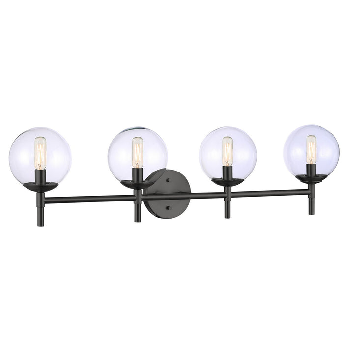 Minka-Lavery 2794-66A Four Light Bath Vanity, Coal