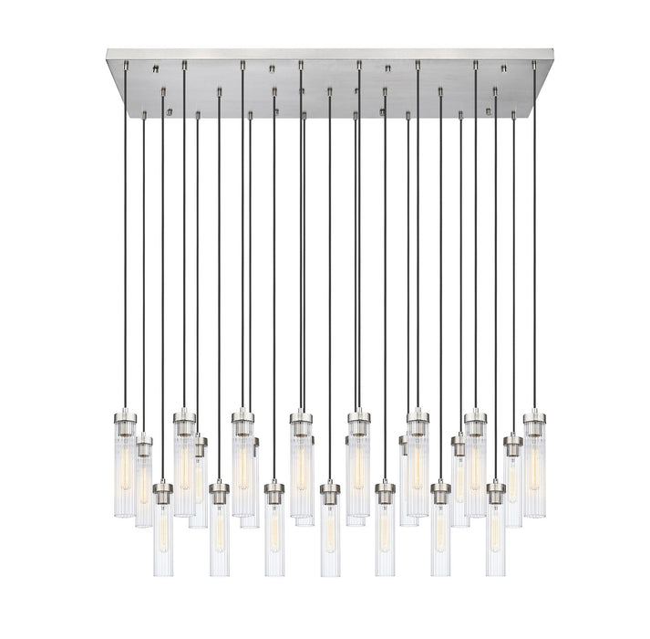 Z-Lite 740P-23L-BN 23 Light Linear Chandelier, Brushed Nickel