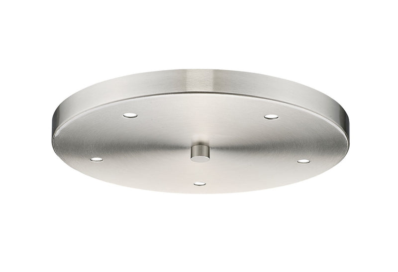 Z-Lite CP1205R-BN Five Light Ceiling Plate, Brushed Nickel
