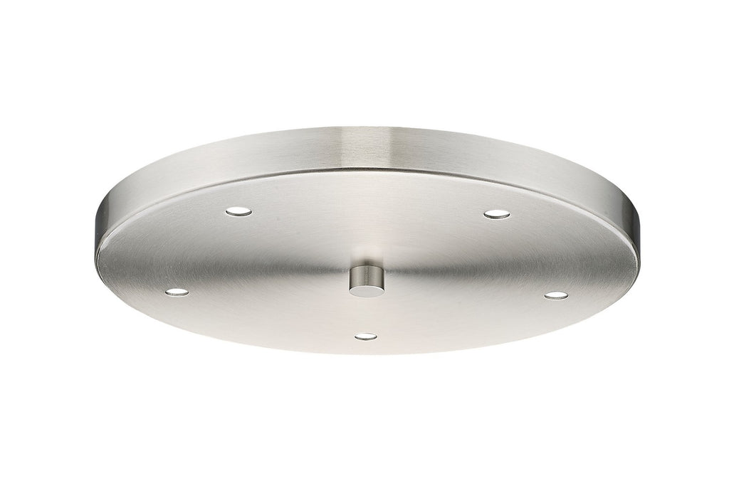 Z-Lite CP1205R-BN Five Light Ceiling Plate, Brushed Nickel