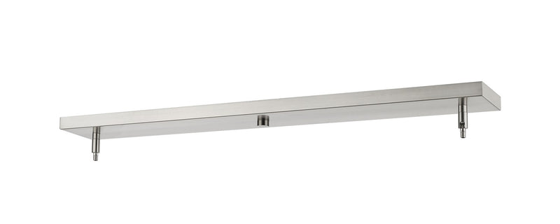 Z-Lite CP3402-BN Two Light Ceiling Plate, Brushed Nickel