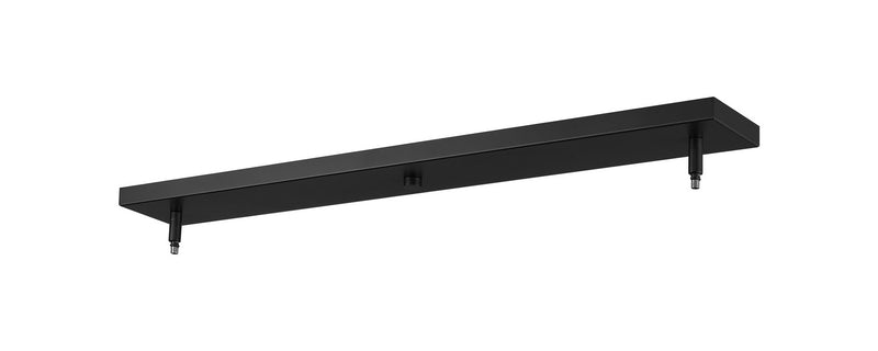 Z-Lite CP3402-MB Two Light Ceiling Plate, Matte Black