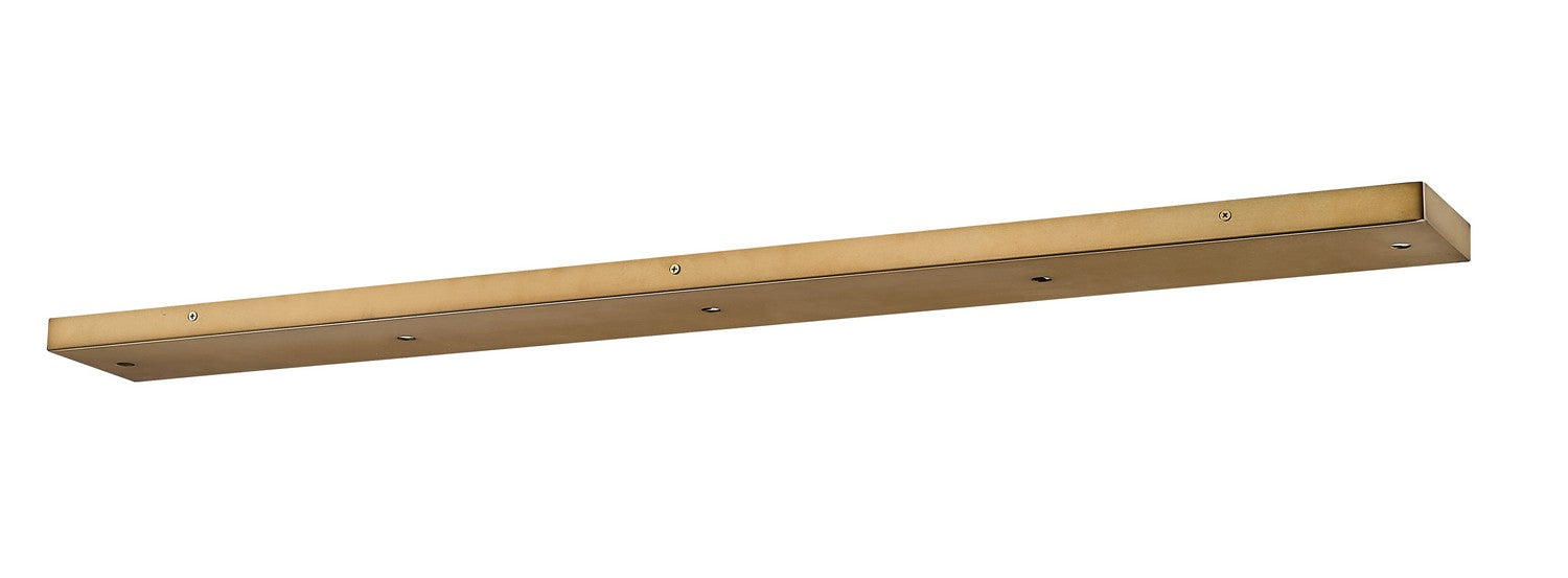 Z-Lite CP4205L-RB Five Light Ceiling Plate, Rubbed Brass
