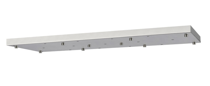 Z-Lite CP4217L-BN 17 Light Ceiling Plate, Brushed Nickel