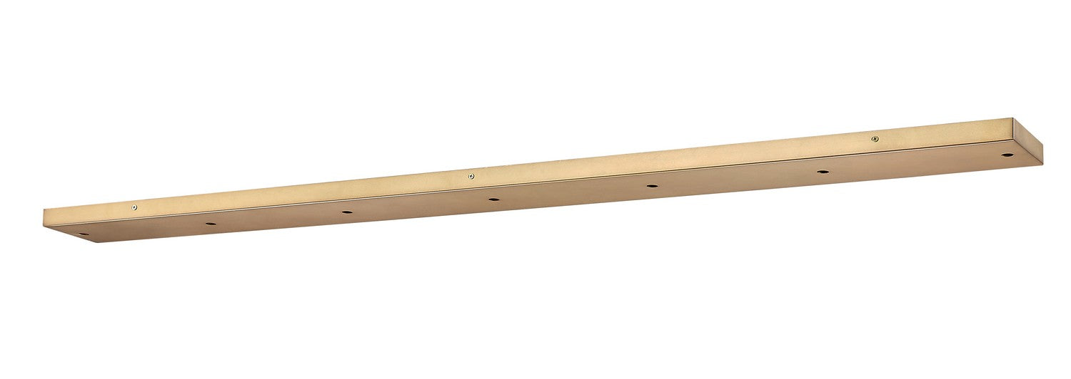 Z-Lite CP5407L-RB Seven Light Ceiling Plate, Rubbed Brass