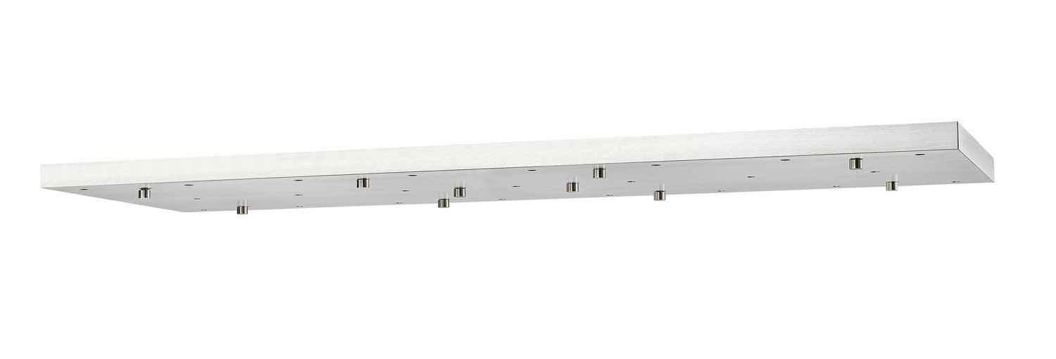 Z-Lite CP5423L-BN 23 Light Ceiling Plate, Brushed Nickel