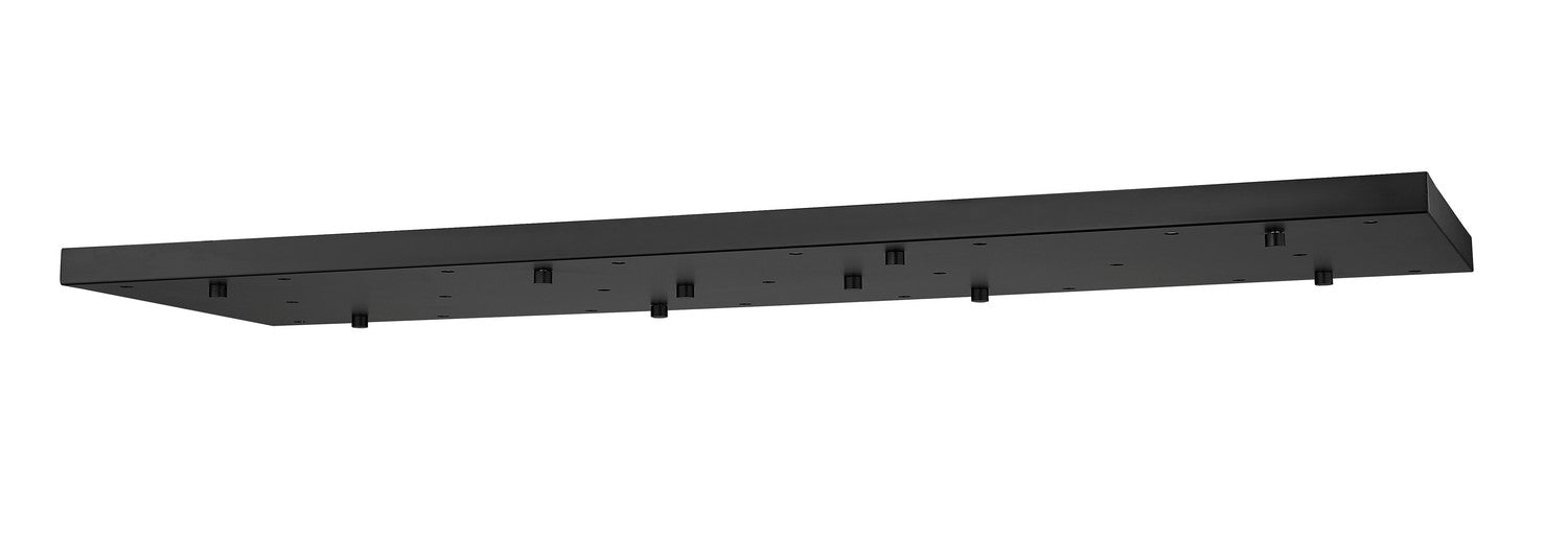 Z-Lite CP5423L-MB 23 Light Ceiling Plate, Matte Black