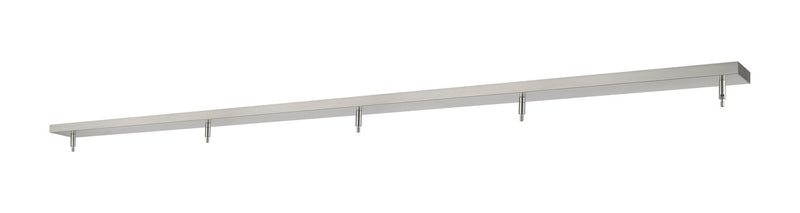 Z-Lite CP6405-BN Five Light Ceiling Plate, Brushed Nickel