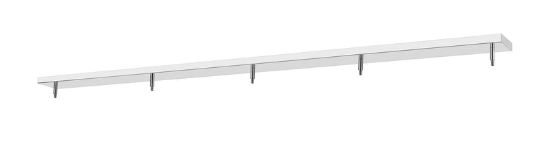 Z-Lite CP6405-CH Five Light Ceiling Plate, Chrome