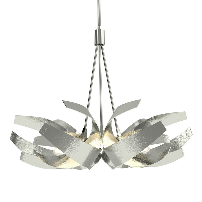 Hubbardton Forge 136501-SKT-MULT-85-YE0352 Six Light Pendant, Sterling