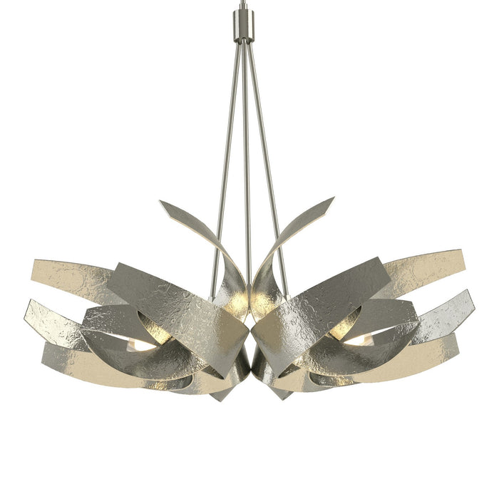 Hubbardton Forge 136505-SKT-MULT-85-YE0377 Six Light Pendant, Sterling