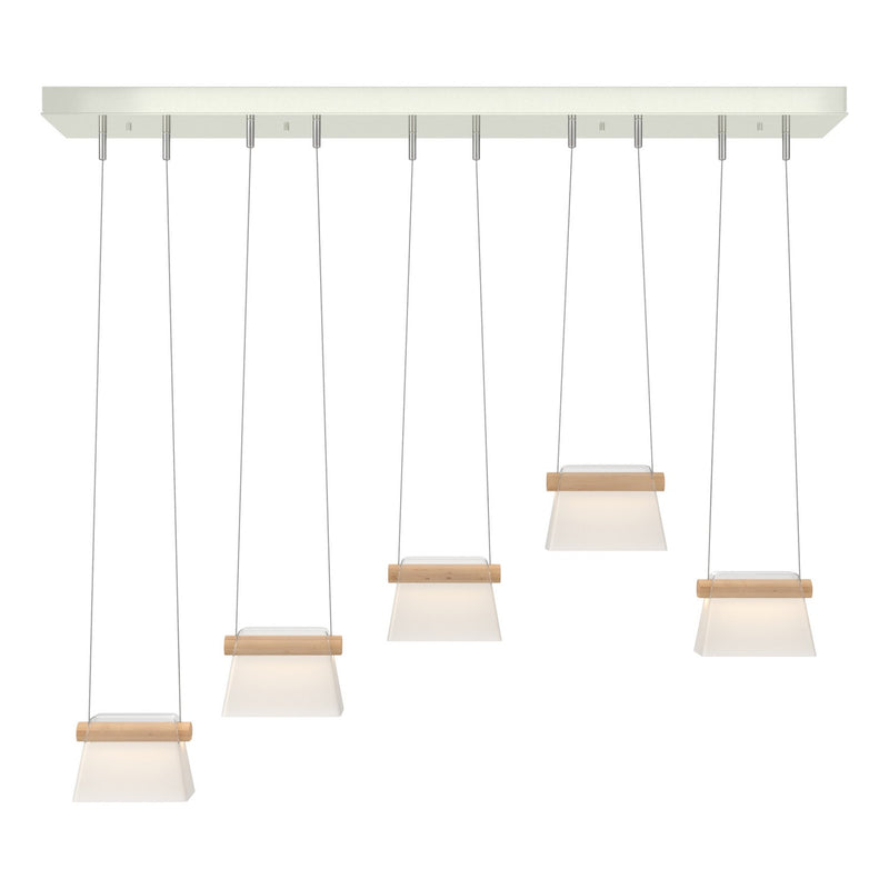 Hubbardton Forge 136570-LED-STND-85-WD-YE0560 LED Pendant, Sterling