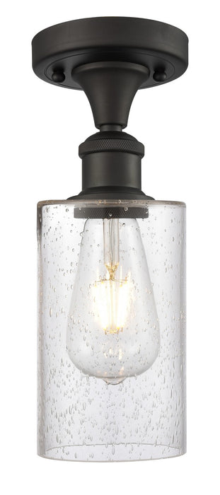 Innovations 516-1C-OB-G804 One Light Semi-Flush Mount, Oil Rubbed Bronze