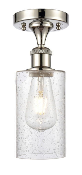 Innovations 516-1C-PN-G804 One Light Semi-Flush Mount, Polished Nickel