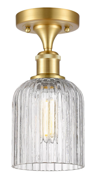 Innovations 516-1C-SG-G559-5CL One Light Semi-Flush Mount, Satin Gold