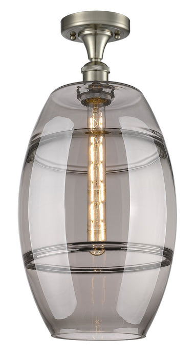 Innovations 516-1C-SN-G557-10SM One Light Semi-Flush Mount, Brushed Satin Nickel