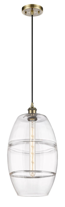 Innovations 516-1P-AB-G557-10CL One Light Mini Pendant, Antique Brass