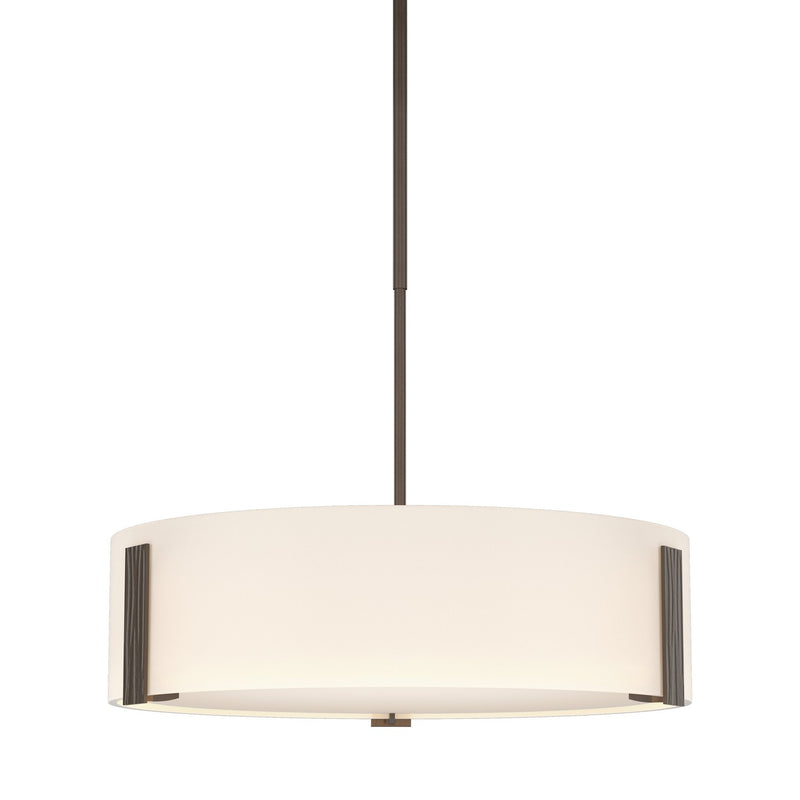 Hubbardton Forge 136753-SKT-MULT-05-GG0216 Three Light Pendant, Bronze