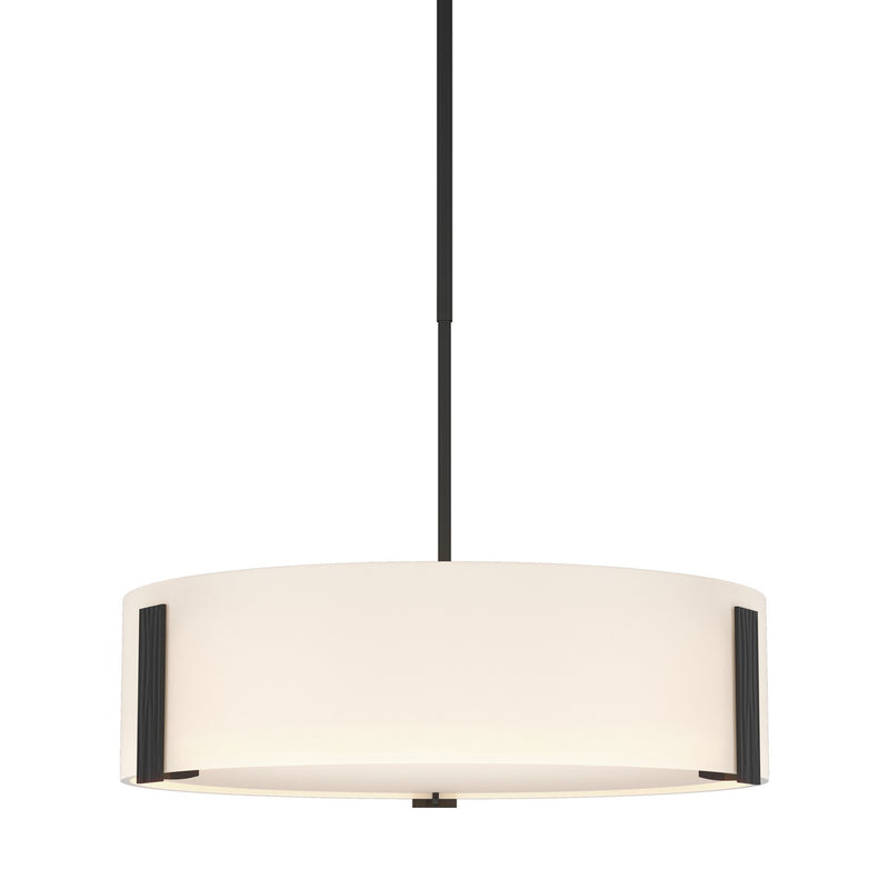 Hubbardton Forge 136753-SKT-MULT-10-GG0216 Three Light Pendant, Black