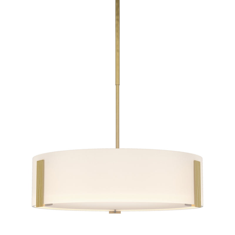 Hubbardton Forge 136753-SKT-MULT-86-GG0216 Three Light Pendant, Modern Brass