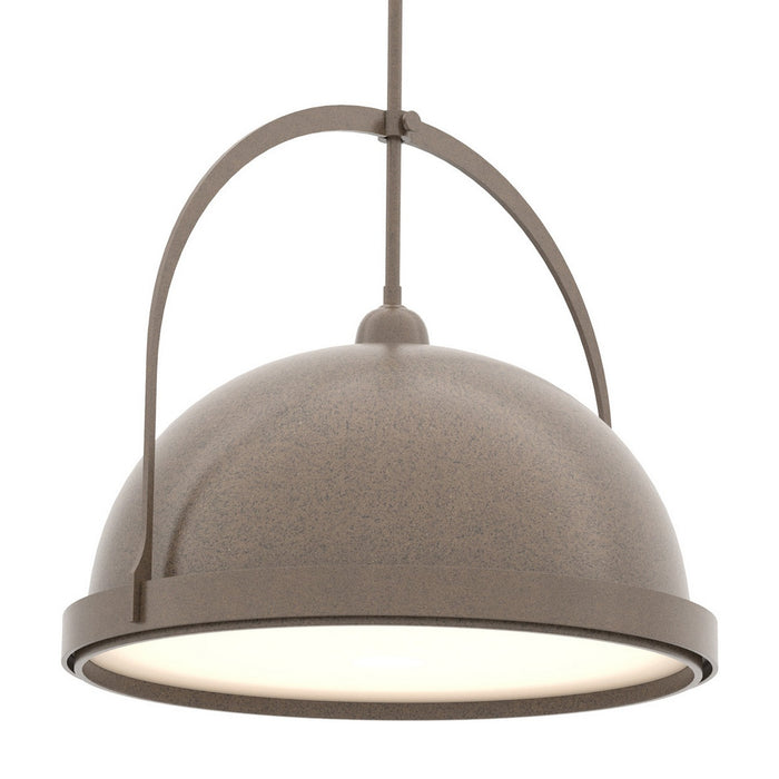 Hubbardton Forge 137462-SKT-MULT-05-05 One Light Pendant, Bronze
