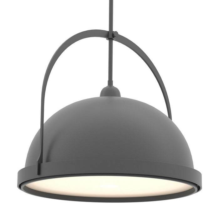 Hubbardton Forge 137462-SKT-MULT-10-10 One Light Pendant, Black