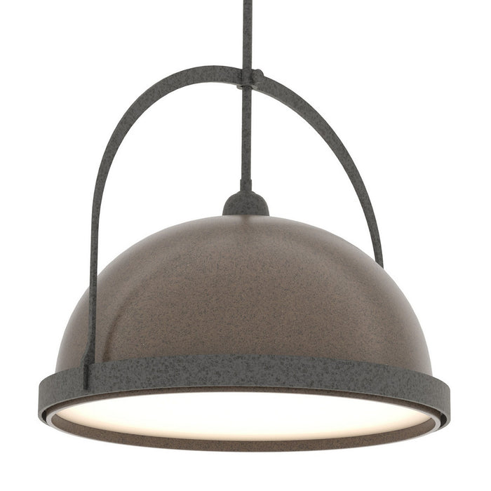 Hubbardton Forge 137462-SKT-MULT-20-05 One Light Pendant, Natural Iron