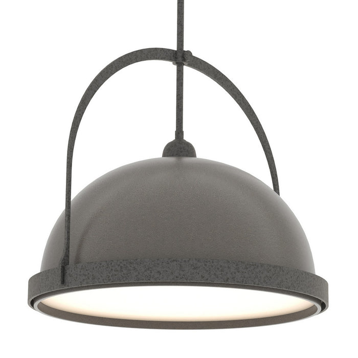 Hubbardton Forge 137462-SKT-MULT-20-07 One Light Pendant, Natural Iron