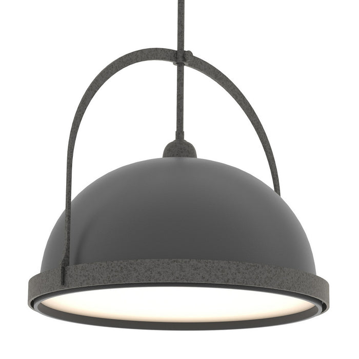 Hubbardton Forge 137462-SKT-MULT-20-10 One Light Pendant, Natural Iron