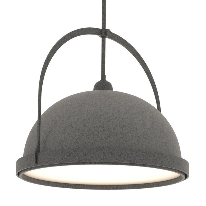 Hubbardton Forge 137462-SKT-MULT-20-20 One Light Pendant, Natural Iron