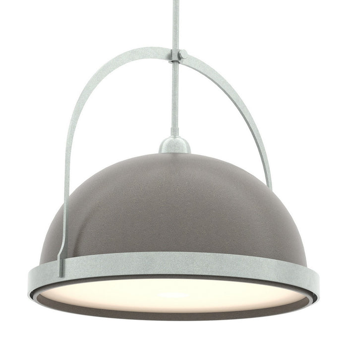 Hubbardton Forge 137462-SKT-MULT-82-07 One Light Pendant, Vintage Platinum