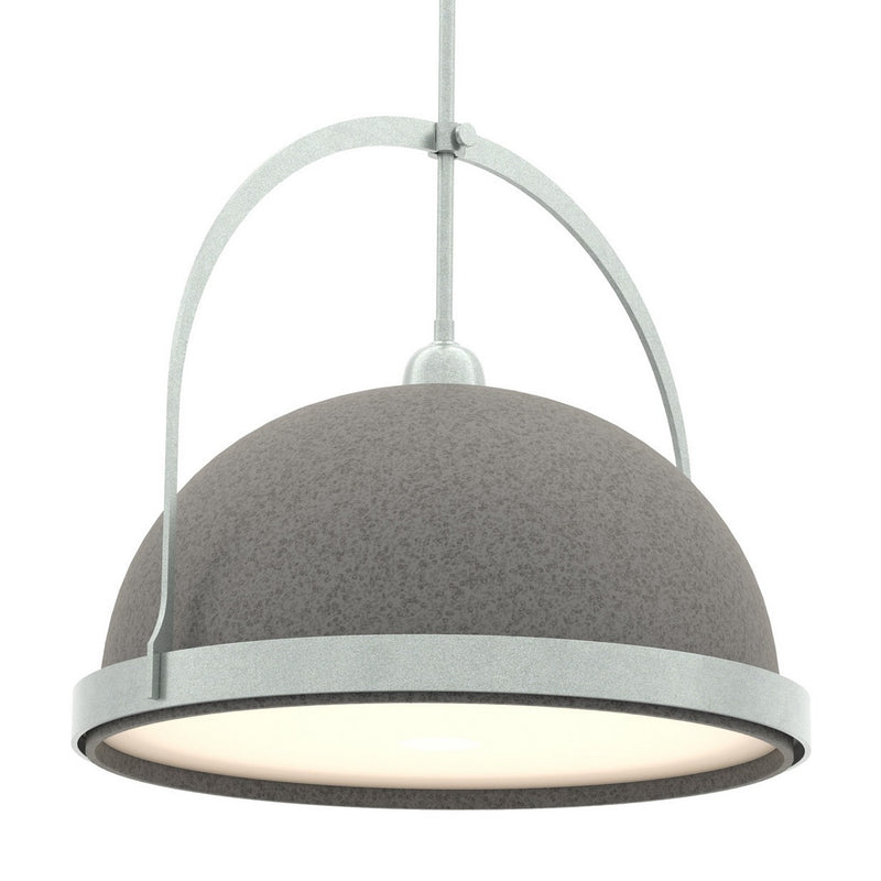 Hubbardton Forge 137462-SKT-MULT-82-20 One Light Pendant, Vintage Platinum