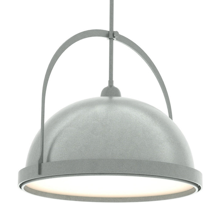 Hubbardton Forge 137462-SKT-MULT-82-82 One Light Pendant, Vintage Platinum