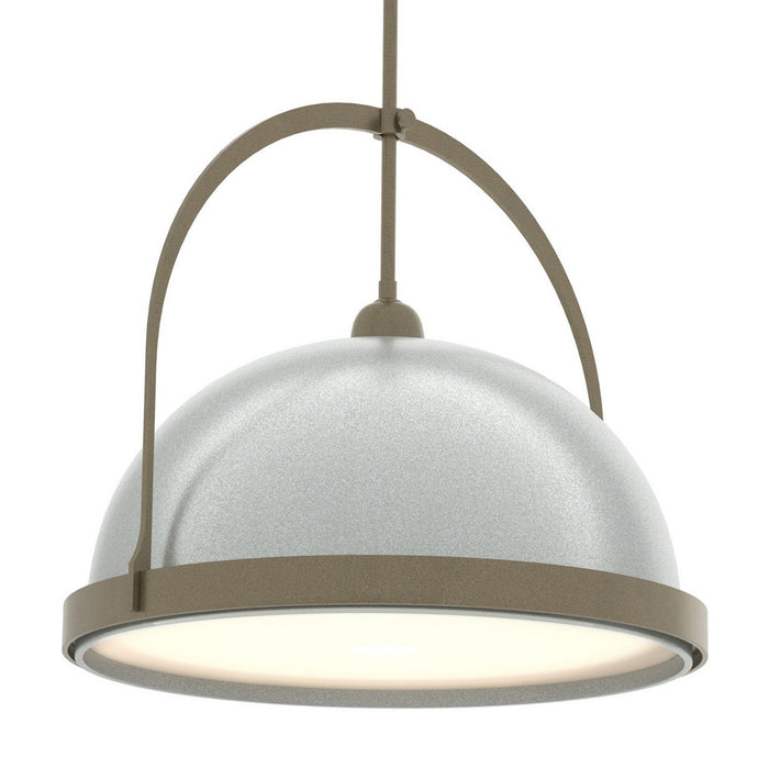 Hubbardton Forge 137462-SKT-MULT-84-82 One Light Pendant, Soft Gold