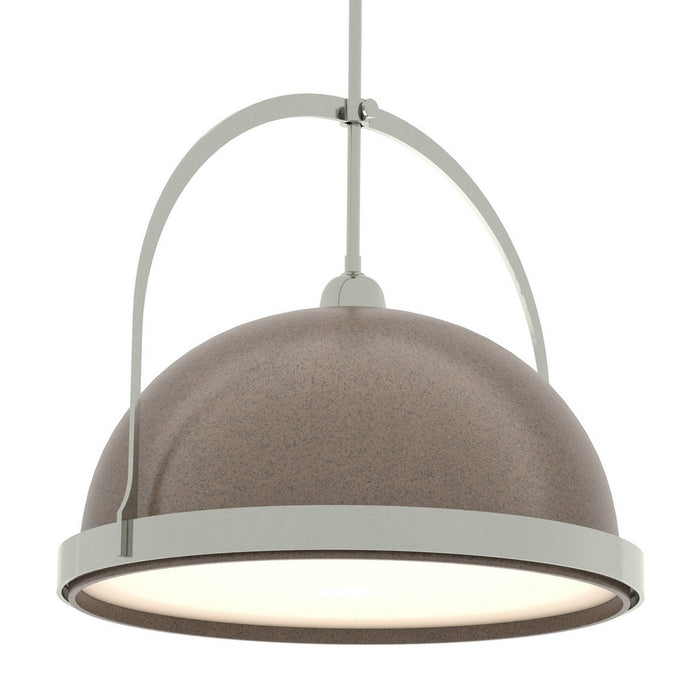 Hubbardton Forge 137462-SKT-MULT-85-05 One Light Pendant, Sterling