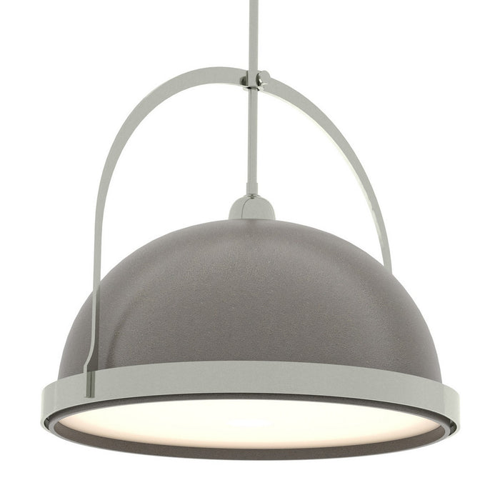 Hubbardton Forge 137462-SKT-MULT-85-07 One Light Pendant, Sterling