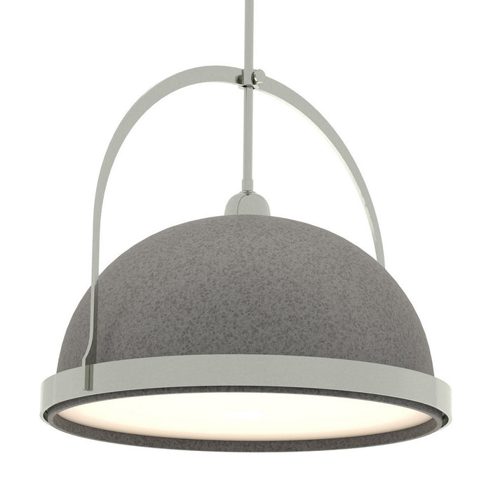Hubbardton Forge 137462-SKT-MULT-85-20 One Light Pendant, Sterling