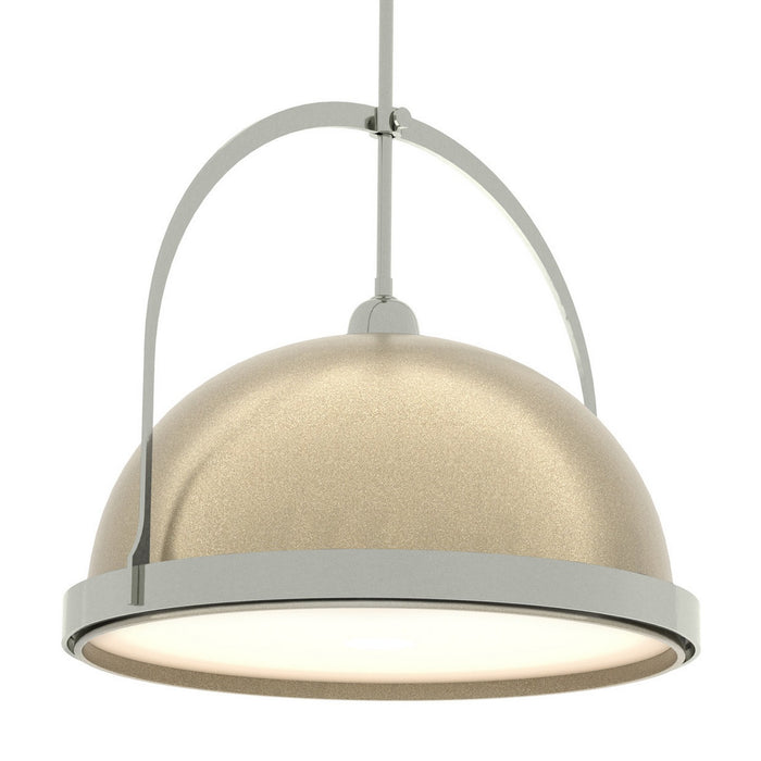 Hubbardton Forge 137462-SKT-MULT-85-84 One Light Pendant, Sterling